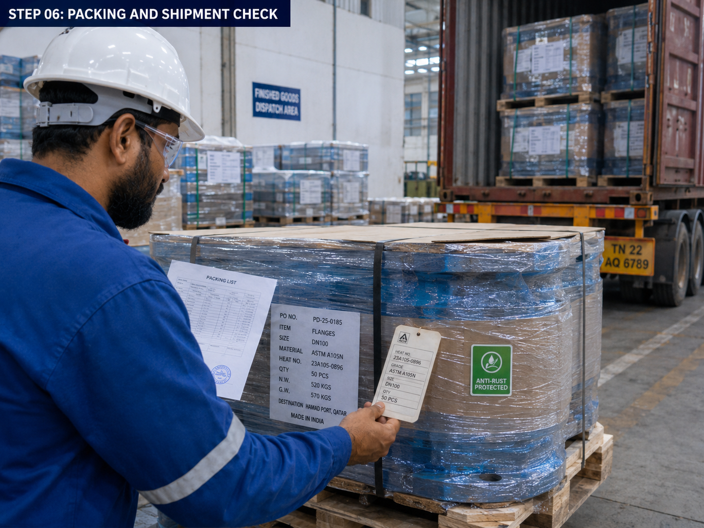 Packing and Shipment Check