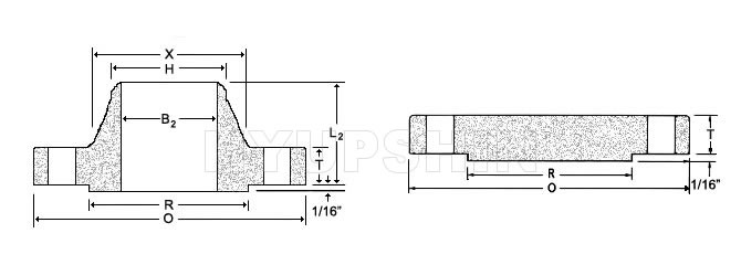 Shandong Hyupshin Flanges Co., Ltd, Manufacturer, ANSI B16.47 SERIES A CLASS 150 flanges specifications, ANSI Flange, ASA Flange, A105 Flange